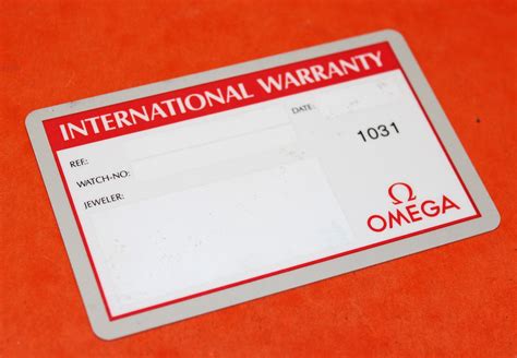 omega warranty company.